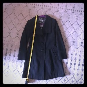 Guess brand long pea-coat
